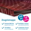 itenga Zeugnismappe Motiv High Tech Hexagonal DIN A4 Produktbild-Vorschau 2