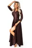 Numoco Abendkleid Amber Maxikleid Langes Kleid mit Spitze Produktbild-Vorschau 6
