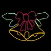 Dekoracja świąteczna Dzwoneczki 2D NEON LED 54 cm wysokości Podgląd zdjęcia produktu 6