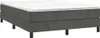 vidaXL Box spring bed frame dark grey 140x200 cm velvet Náhled obrázku produktu 1