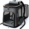 Sac à dos, sac de transport, cage pour chien/chat 3en1 gris Voir les images du produit 1