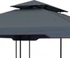 paramondo Deluxe Gartenpavillon, 4 x 3 m, anthrazit Produktbild-Vorschau 4
