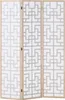 Shoji Prírodné drevo 3-dielny Room Divider Privacy Screen Náhľad obrázku produktu 16