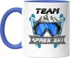 Team Apres Ski Tasse Blau Lustig Skifahrer Ski Wintersport Produktbild-Vorschau 1