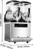 VEVOR kommerzielle Slusheis Maschine 12 L x 2 Produktbild-Vorschau 8