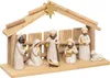 Vianočná postieľka so 7 figúrkami, 30 x 18 cm Náhľad obrázku produktu 1