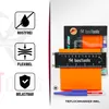 bestTools Q1, 12,5cm, Orange, Feststeller, Feineinstellung, Produktbild-Vorschau 6