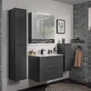 FACKELMANN LUNA Badmöbel Set 2 Teile / Keramik Waschbecken Produktbild-Vorschau 4