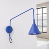 Wandlamp NOX 1 ultramarijn met schakelaar Productafbeelding-voorbeeld 2