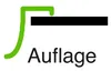 A graphic with the word "Auflage" and a green abstract shape. Podgląd zdjęcia produktu