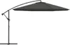 vidaXL Ampelschirm mit Aluminium-Mast 350 cm Anthrazit Produktbild-Vorschau 3