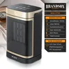A product shot of a Brandson heater with feature callouts. Anteprima dell’immagine prodotto