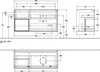 Villeroy & Boch FA42HBHB Waschbeckenunterschrank Finion FA4 Produktbild-Vorschau 3