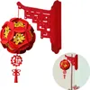 Rote Laternen zur Wandmontage, chinesisches Neujahr, Produktbild-Vorschau 4