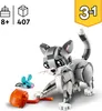 LEGO Creator 3in1 Graue Katze - Modell umbaubar in Produktbild-Vorschau 3