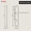 DOMINO Türgriff 72 Drückergarnitur BB-Buntbart Set | Produktbild-Vorschau 7