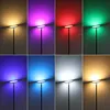 A collage of a floor lamp in different colors. Produktbild-Vorschau