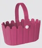 emsa Blumenkübel LANDHAUS Körbchen oval pink hell Produktbild-Vorschau 4