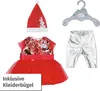 Zapf Creation 836118 - BABY born tenue de Noël 43cm Voir les images du produit 3