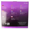 The back of a product box with multilingual descriptions and specifications. Anteprima dell’immagine prodotto