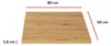 Küchen Arbeitsplatte 80 cm 38 mm Küchenzeile Küchenblock Produktbild-Vorschau 3