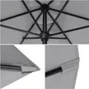 Sekey Sonnenschirm Balkon Gartenschirm Marktschirm  140×210 Produktbild-Vorschau 3