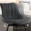HOMCOM Barkrukken, set van 2, 68 cm, draaibare barkrukken Productafbeelding-voorbeeld 5