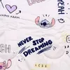 Disney Stitch and Andzia Kindersteppdecke, weiße und rosa Produktbild-Vorschau 3