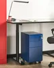 BELIANI Szafka biurowa niebieska metalowa 50 x 30 x 59 cm 3 Podgląd zdjęcia produktu 2