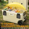 Outsunny Kühlbox 70L Große Passive Thermobox 72 Std. Produktbild-Vorschau 4