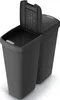 Kosz na śmieci Prosperplast COMPACTA Q DUO, 50 l, popielaty Podgląd zdjęcia produktu 6