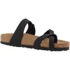 BIRKENSTOCK MAYARI BIRKO-FLOR NUBUCK Schwarz Produktbild-Vorschau 5