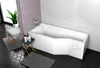ECOLAM Duschbadewanne Set Badewanne + Glasabtrennung Produktbild-Vorschau 8