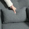 HOMCOM Schaukelstuhl Schaukelsessel mit Teddystoff-Optik, Produktbild-Vorschau 9