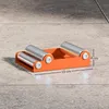 HOMCOM Motorrad Reinigungsständer Rollenständer Rad Produktbild-Vorschau 3