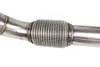 Downpipe in acciaio inox 76mm 200 celle cat per VW Golf 7 Anteprima dell’immagine prodotto 2