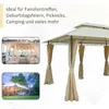 Outsunny Pavillon Gartenpavillon Partyzelt Gartenzelt Produktbild-Vorschau 4