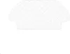 A white disposable mop pad with a diamond pattern. Produktbild-Vorschau