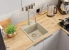 PRIMAGRAN Granitspüle Beige 38x44cm, Spülbecken 1 Becken + Produktbild-Vorschau 2