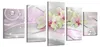 Visario Leinwandbild Orchidee 200x100 cm – 5-teilig, Bild Produktbild-Vorschau 1