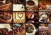 Vlies Fototapete - Coffee - Collage 200x140 cm Menschen Produktbild-Vorschau 6