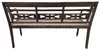 Massive Teakholz Sitzbank CHRISTOS 150cm brown Outdoor Produktbild-Vorschau 5