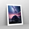 Poster - Poster ohne Rahmen - Gipfel Wolken Nacht - 40x50 Produktbild-Vorschau 7