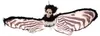Halloween Dekoration - Skelett Schmetterling mit Funktion, Produktbild-Vorschau 1