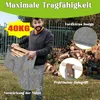 XMTECH 2 kusy plstené tašky na palivové drevo kôš na drevo Náhľad obrázku produktu 6