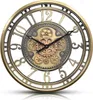 Samilito Wanduhr mit echtem Bewegungsgetriebe Zahnrädern Produktbild-Vorschau 3