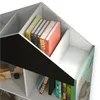 Detský regál v tvare domčeka s tabuľou a úložným Náhľad obrázku produktu 3