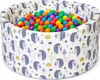 Aga Suchý bazén 90x40 cm s loptičkami Ježko Náhľad obrázku produktu 1