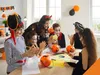 KRUMAD Halloween Hexenhut Schwarz - spitzer Zaubererhut mit Produktbild-Vorschau 6
