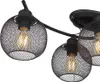 GLOBO Lighting Deckenleuchte PABLO LBH 60x35x22 cm schwarz Produktbild-Vorschau 3